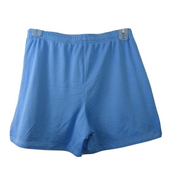 Nike Dri-Fit Shorts Sz Medium Blue White Reversible Mesh Swoosh Embroidered Logo - Picture 3 of 8